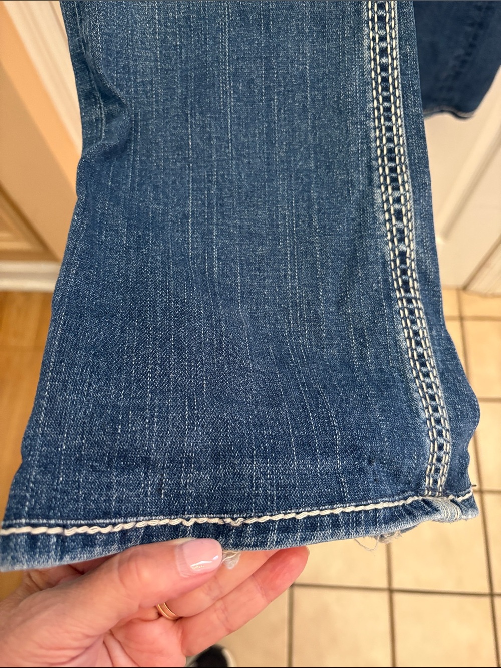 True Religion boot cut Jeans size 29 Becky Big QT good condition- cute!! - Picture 5 of 11